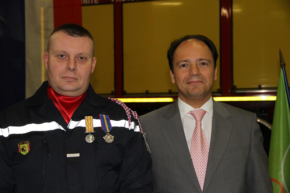 Ceremonie des voeux des sapeurs pompiers de Bresles 